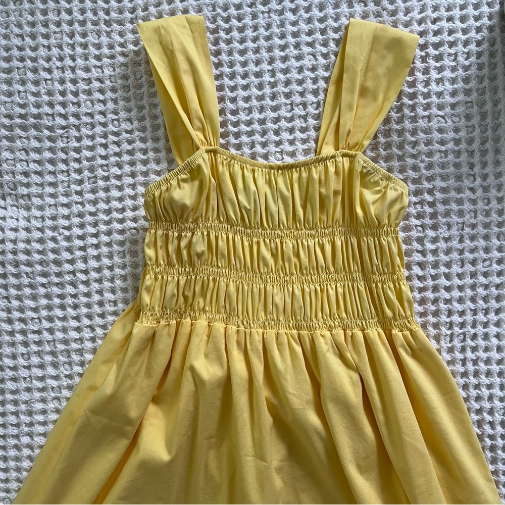 SALE!!Nanette Lepore Light Yellow Sun Dress! Beautiful!
